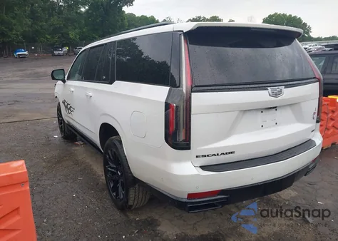2023 Cadillac Escalade Esv Sport Platinum from USA, damaged, VIN 1GYS4RKL3PR366611